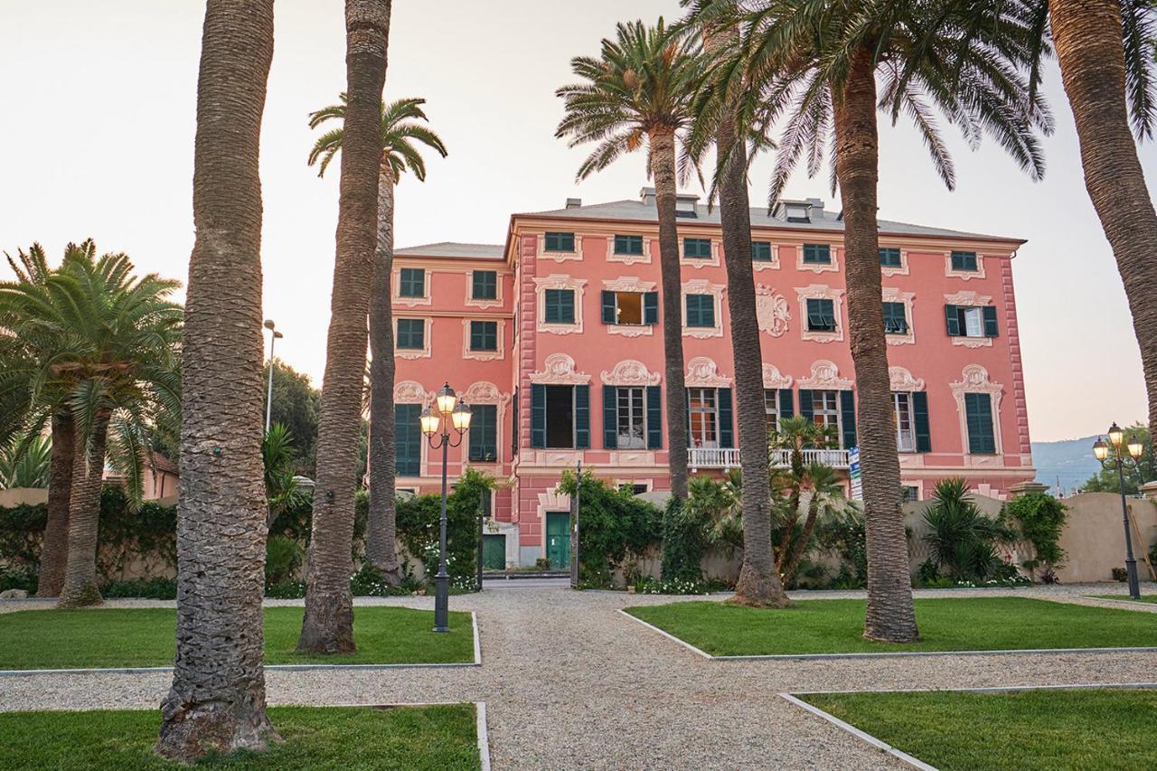 La Spagnuola - Villa Cinquecentesca Sul Mare Con Parco Privato Savona Bagian luar foto