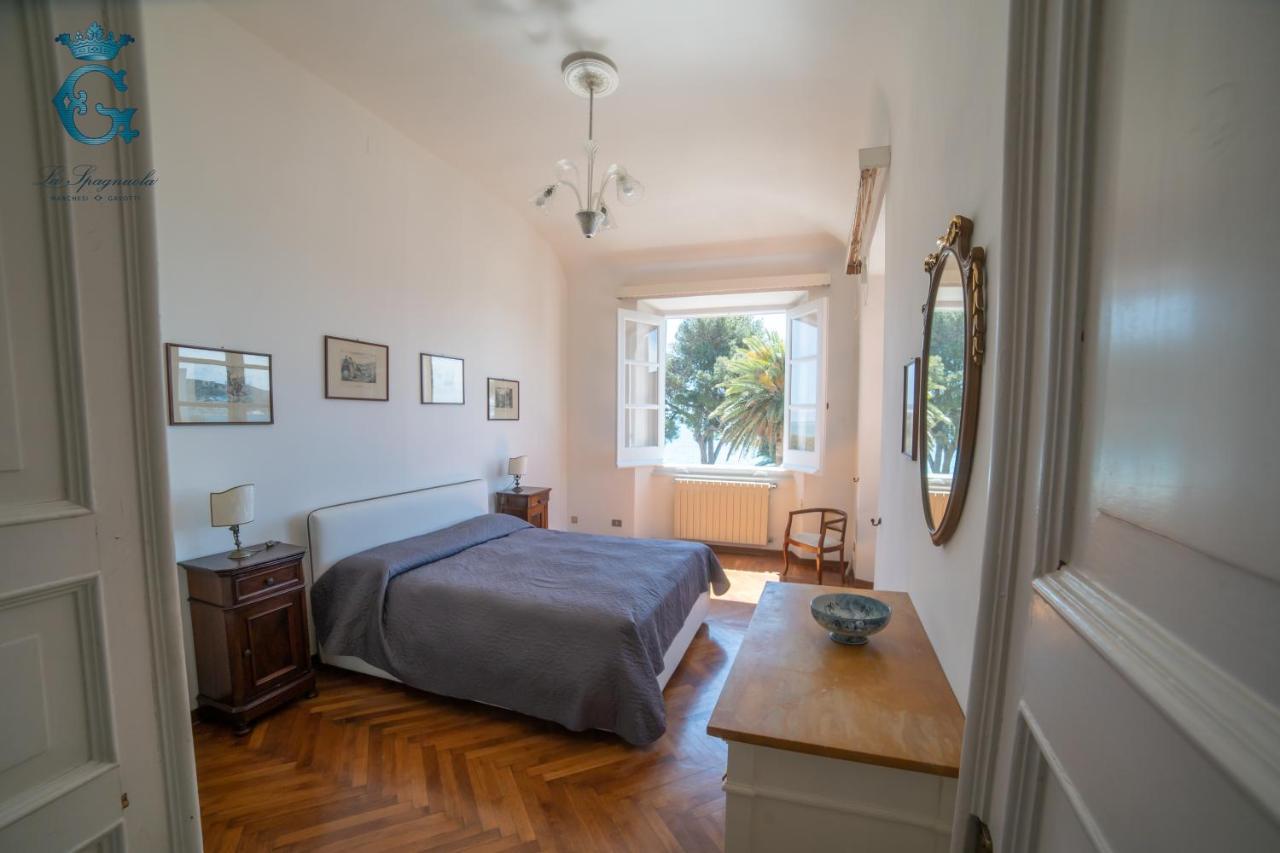 La Spagnuola - Villa Cinquecentesca Sul Mare Con Parco Privato Savona Bagian luar foto